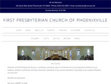 Tablet Screenshot of fpc-phoenixville.org